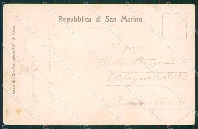 San Marino cartolina MQ5342 – retro