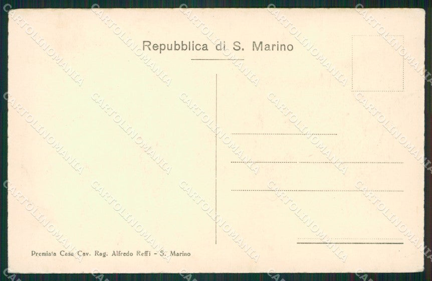 San Marino Monte Titano cartolina MQ5343 – retro