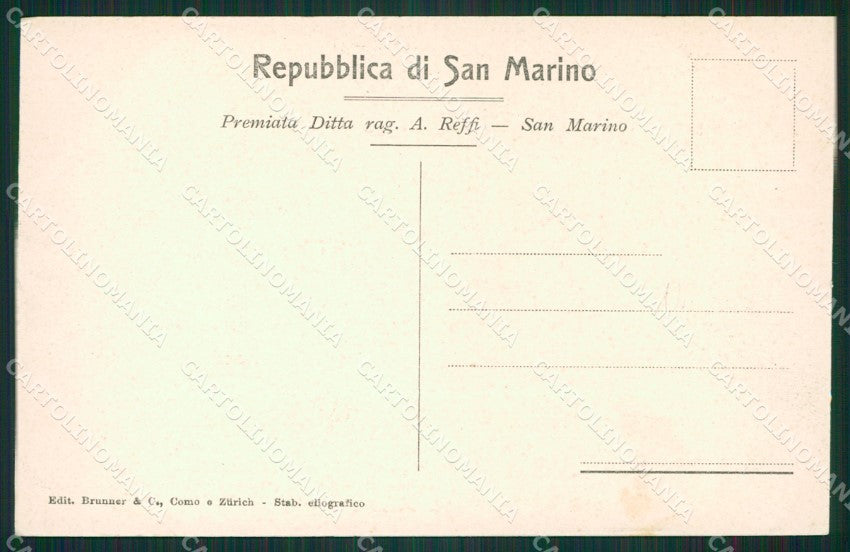 San Marino Palazzo Governativo cartolina MQ5349 – retro