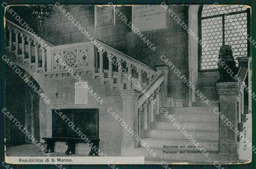 San Marino Palazzo Governativo cartolina MQ5352 – fronte
