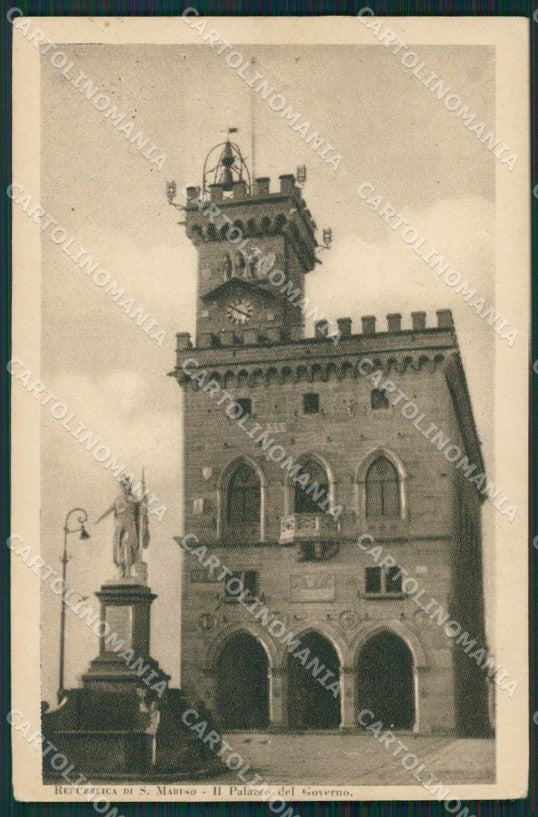 San Marino Palazzo Governativo cartolina MQ5363 – fronte