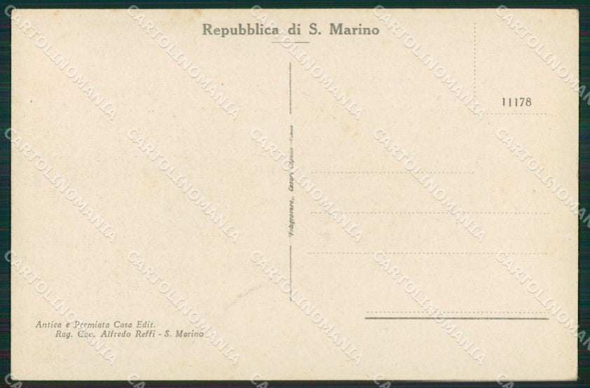 San Marino cartolina MQ5366 – retro
