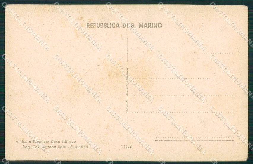 San Marino cartolina MQ5367 – retro