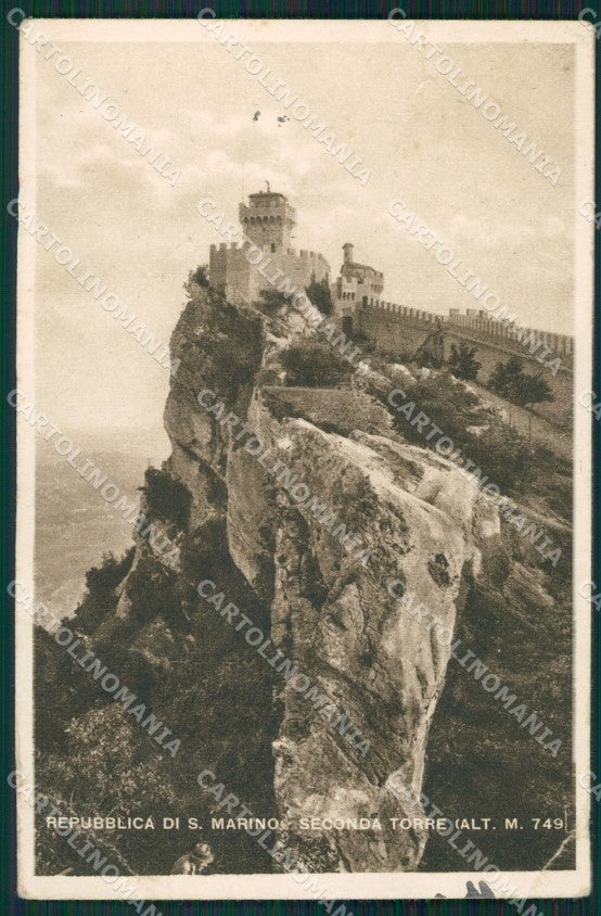San Marino PIEGHE cartolina MQ5371 – fronte