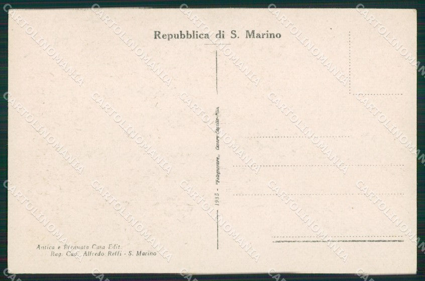 San Marino cartolina MQ5374 – retro