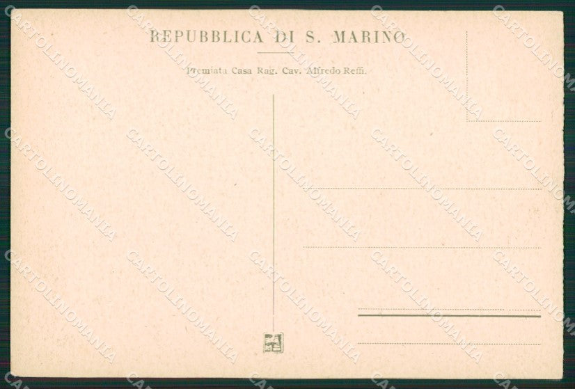 San Marino cartolina MQ5375 – retro