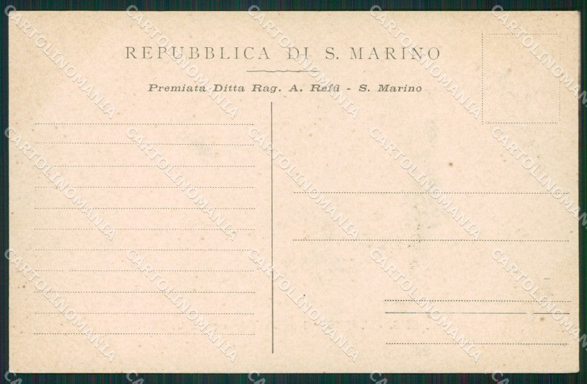 San Marino Alterocca 1051 ? Monte Titano cartolina MQ5376 – retro