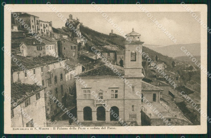 San Marino Poste cartolina MQ5377 – fronte