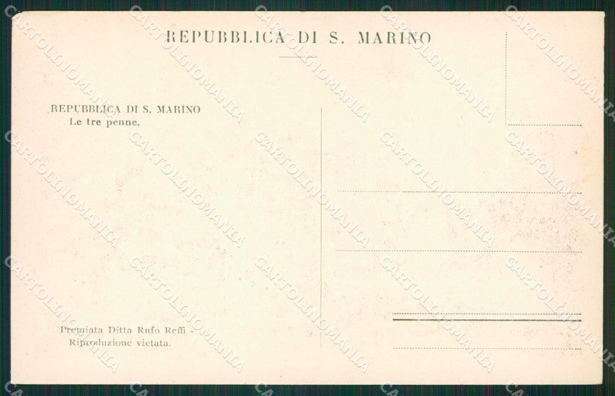 San Marino cartolina MQ5381 – retro