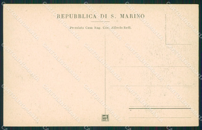 San Marino cartolina MQ5382 – retro