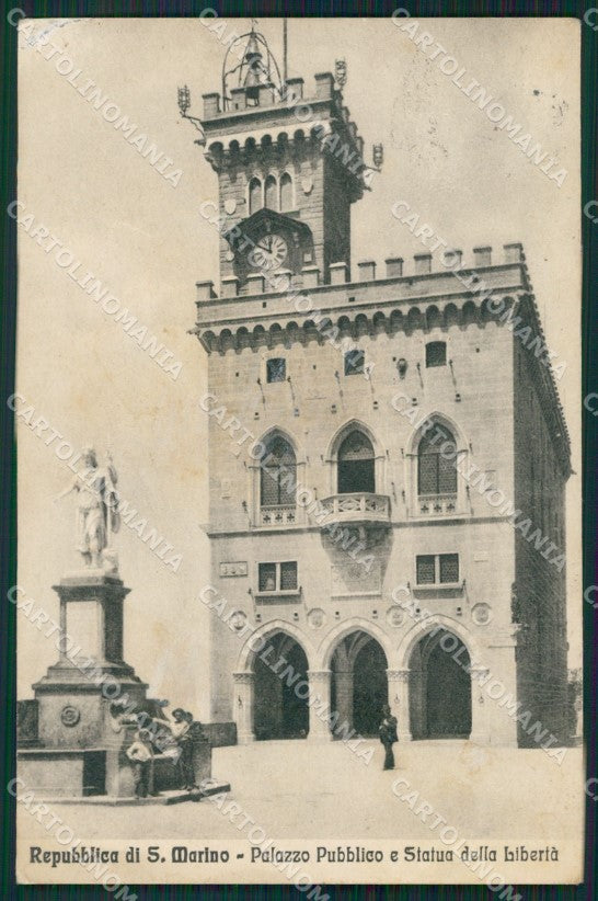 San Marino Palazzo Pubblico cartolina MQ5391 – fronte