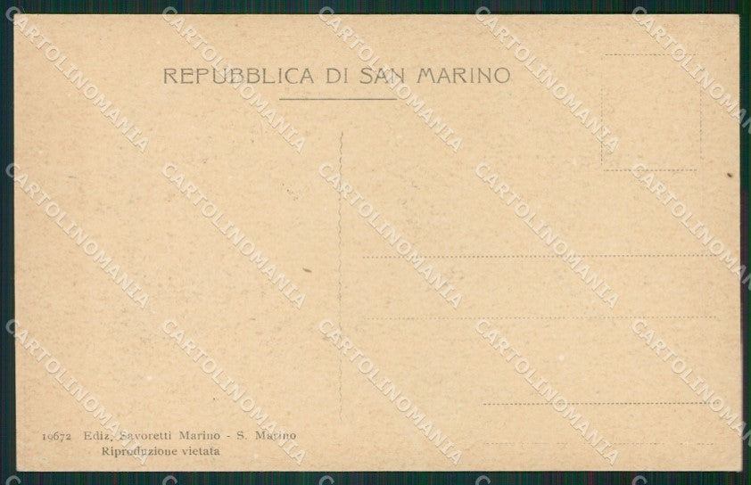 San Marino cartolina MQ5393 – retro