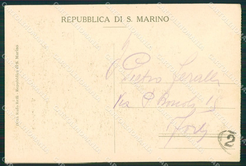 San Marino cartolina MQ5397 – retro