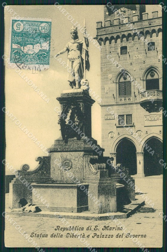 San Marino Palazzo del Governo cartolina MQ5398 – fronte