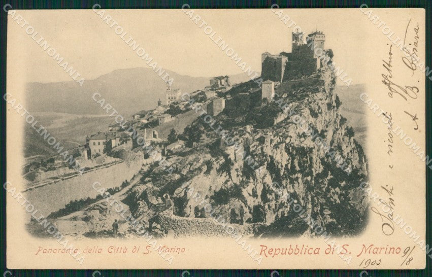 San Marino cartolina MQ5402 – fronte