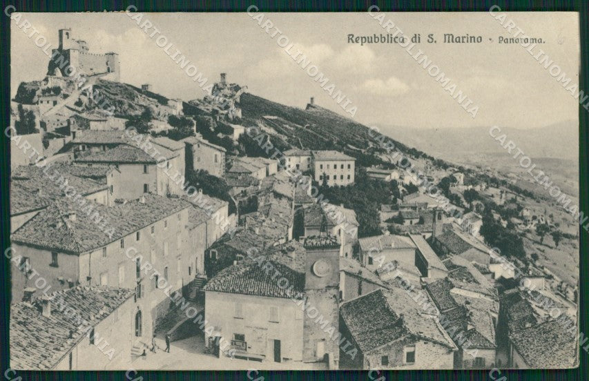 San Marino PIEGHINA cartolina MQ5411 – fronte
