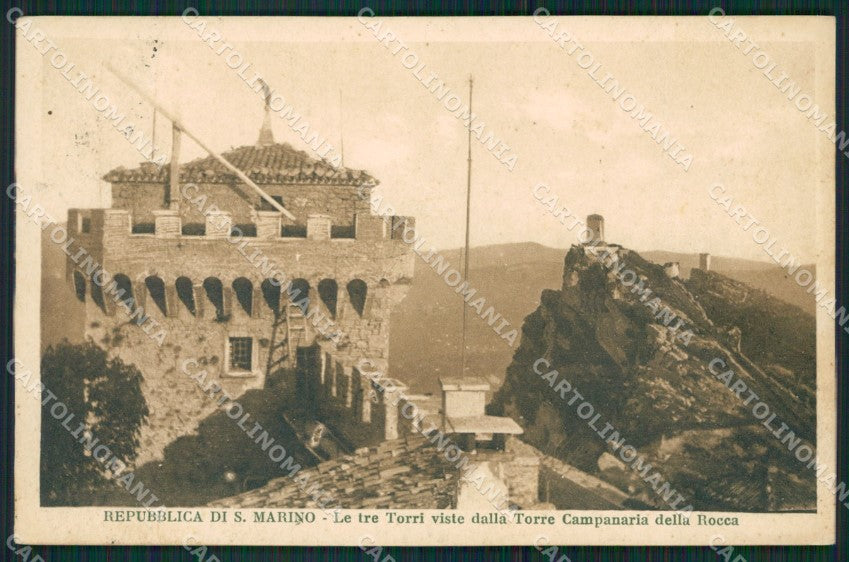 San Marino PIEGA cartolina MQ5414 – fronte