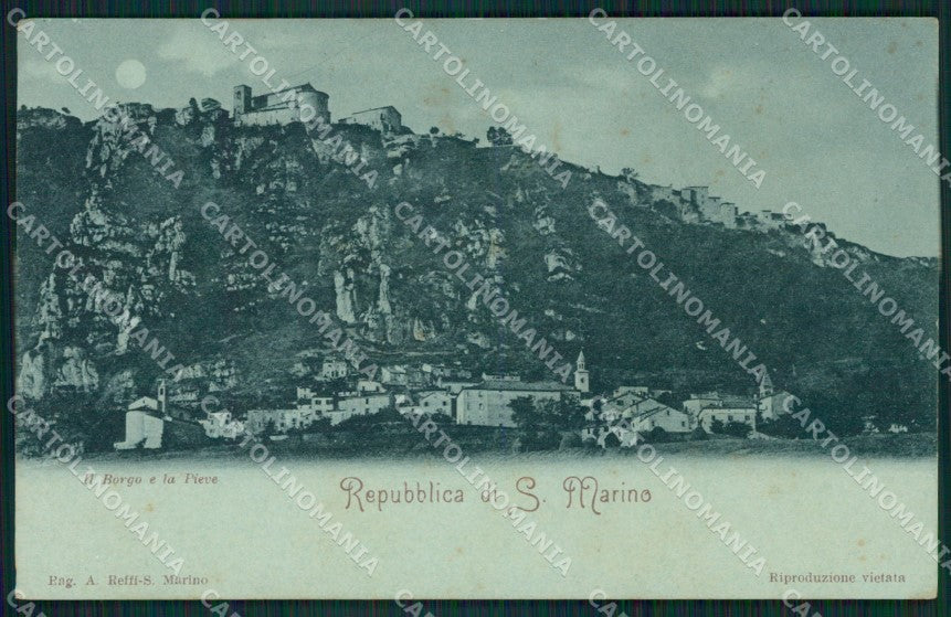 San Marino Chiaro di Luna cartolina MQ5416 – fronte