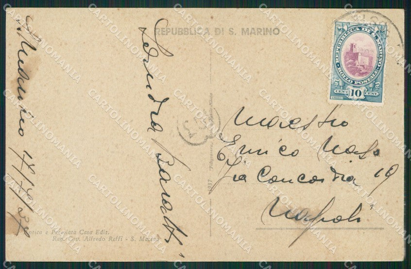 San Marino cartolina MQ5418 – retro