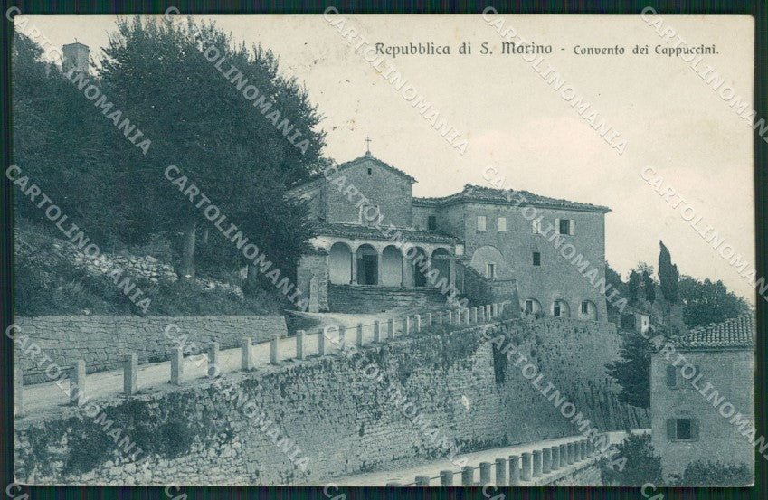 San Marino Convento Cappuccini cartolina MQ5419 – fronte
