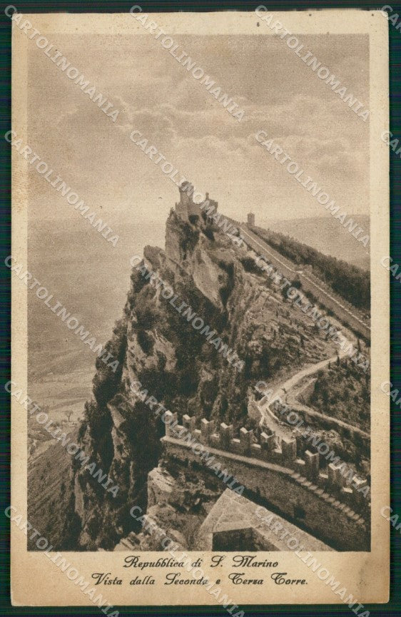 San Marino PIEGA cartolina MQ5423 – fronte