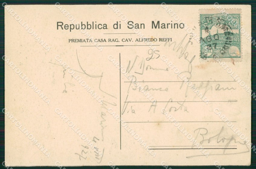San Marino cartolina MQ5425 – retro