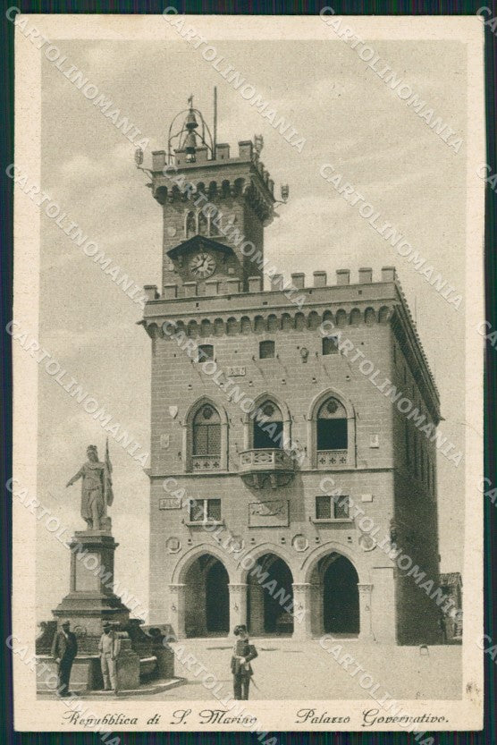 San Marino Palazzo Governativo cartolina MQ5426 – fronte