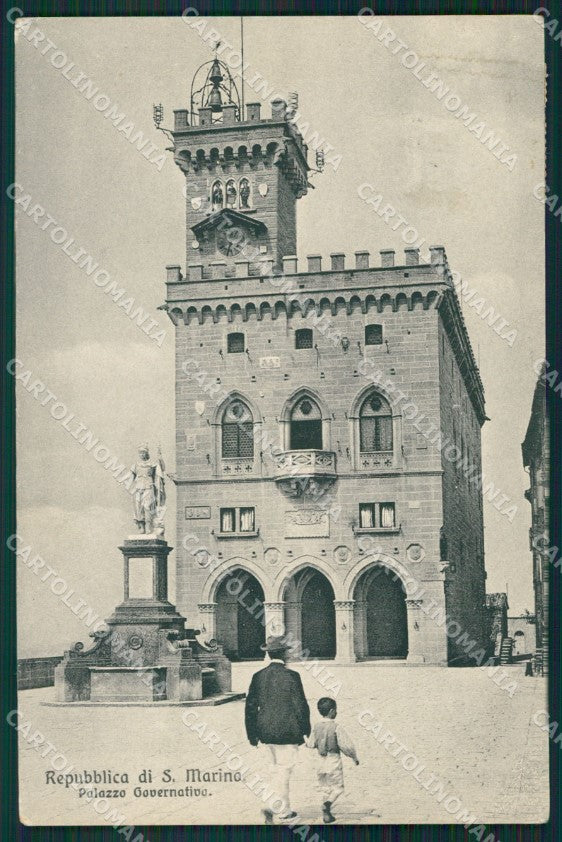 San Marino Palazzo Governativo cartolina MQ5427 – fronte