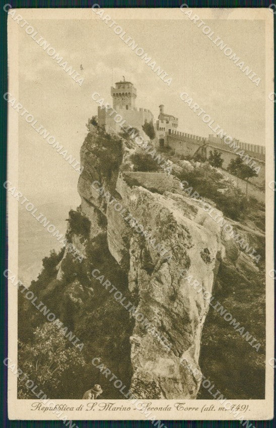 San Marino PIEGA cartolina MQ5436 – fronte