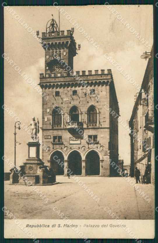 San Marino Palazzo del Governo cartolina MQ5437 – fronte