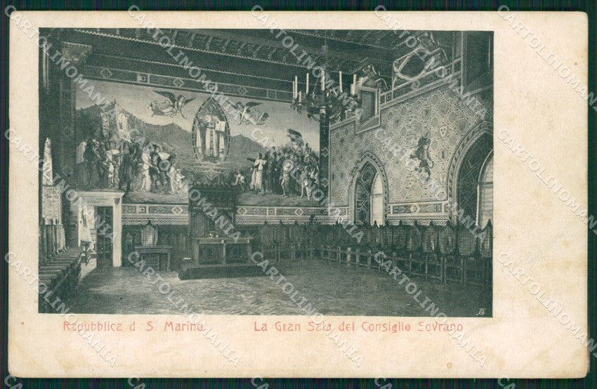 San Marino cartolina MQ5445 – fronte