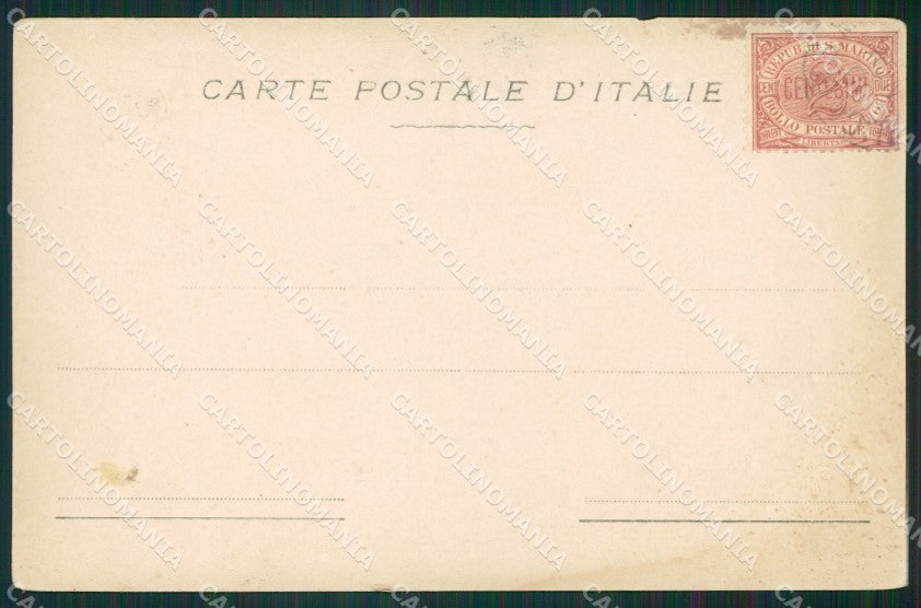 San Marino Alterocca 1339 Palazzo Governativo ABRASA cartolina MQ5446 – retro