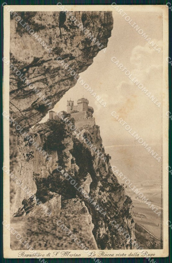 San Marino PIEGHINA cartolina MQ5448 – fronte