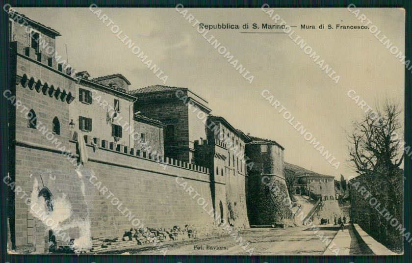 San Marino ABRASA Foto cartolina MQ5456 – fronte