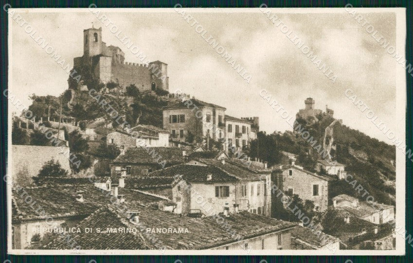 San Marino PIEGA cartolina MQ5457 – fronte