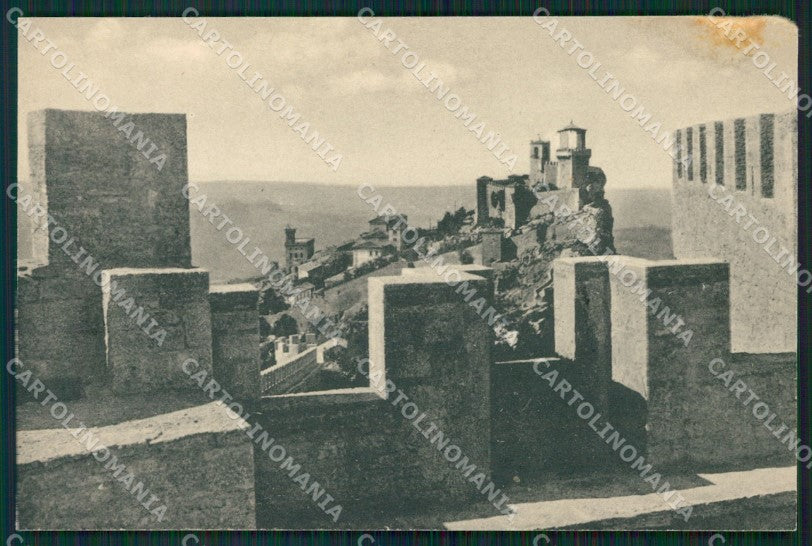 San Marino RIFILATA MACCHIA cartolina MQ5458 – fronte