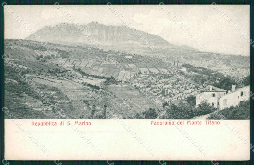 San Marino Monte Titano cartolina MQ5459 – fronte