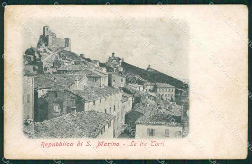 San Marino Alterocca ? ABRASA PIEGHINE cartolina MQ5462 – fronte