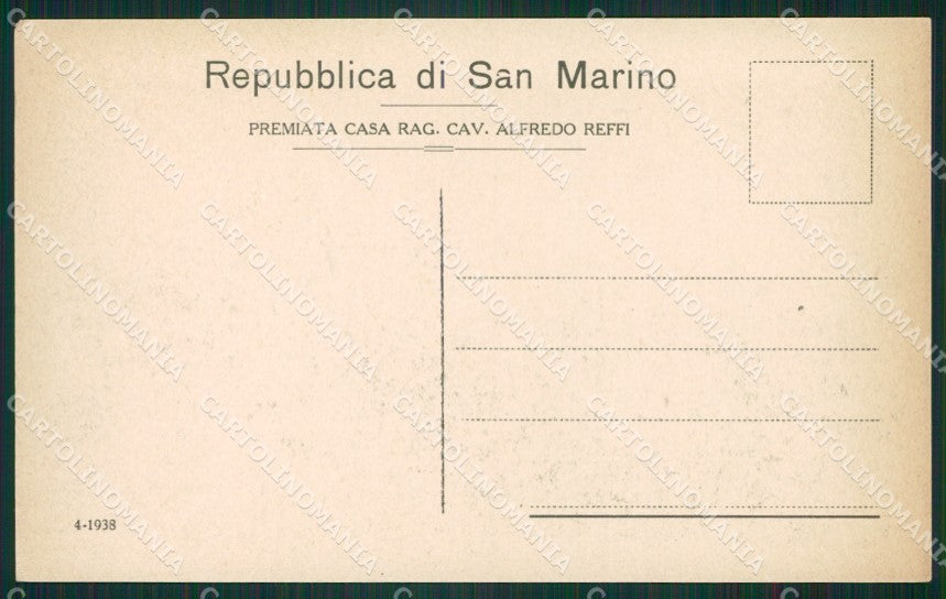 San Marino cartolina MQ5463 – retro