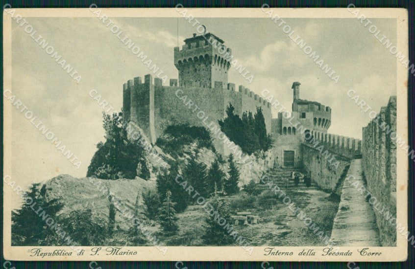 San Marino PIEGA cartolina MQ5464 – fronte