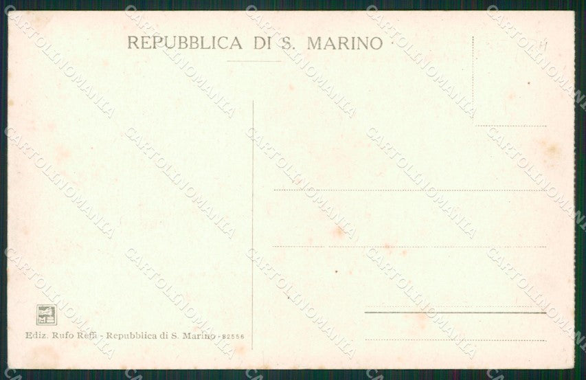 San Marino PIEGHINE cartolina MQ5465 – retro