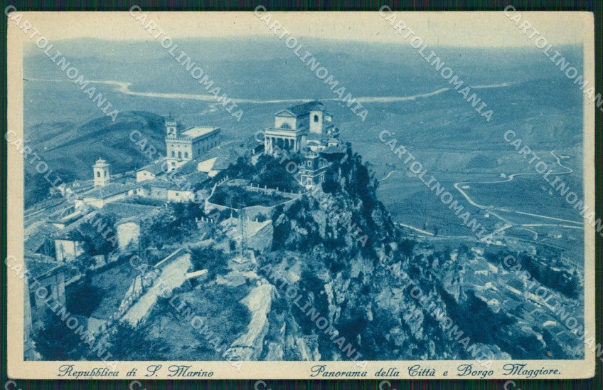 San Marino Borgo Maggiore cartolina MQ5472 – fronte