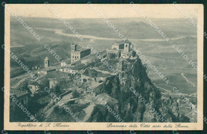 San Marino PIEGHINE cartolina MQ5473 – fronte