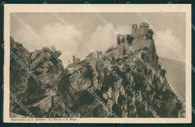 San Marino PIEGHE cartolina MQ5474 – fronte