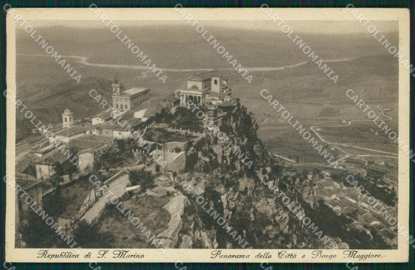 San Marino cartolina MQ5475 – fronte