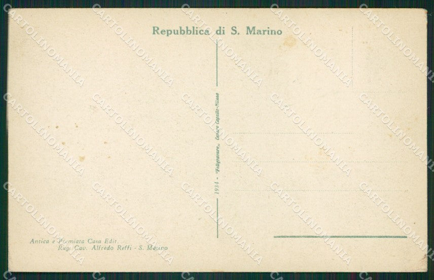 San Marino cartolina MQ5475 – retro