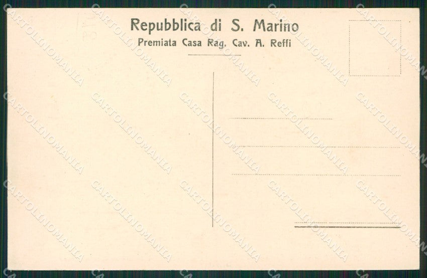 San Marino Mura Castellane cartolina MQ5476 – retro