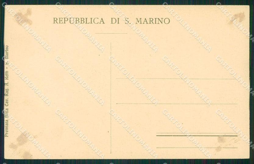 San Marino ABRASA COLLA cartolina MQ5488 – retro