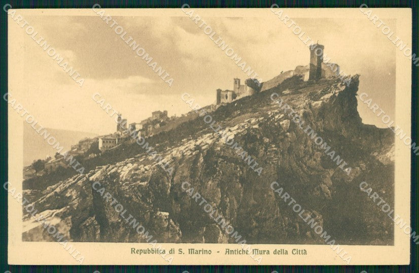 San Marino COLLA cartolina MQ5489 – fronte