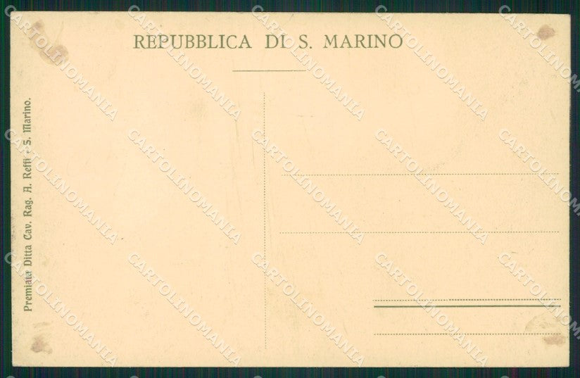 San Marino COLLA cartolina MQ5489 – retro